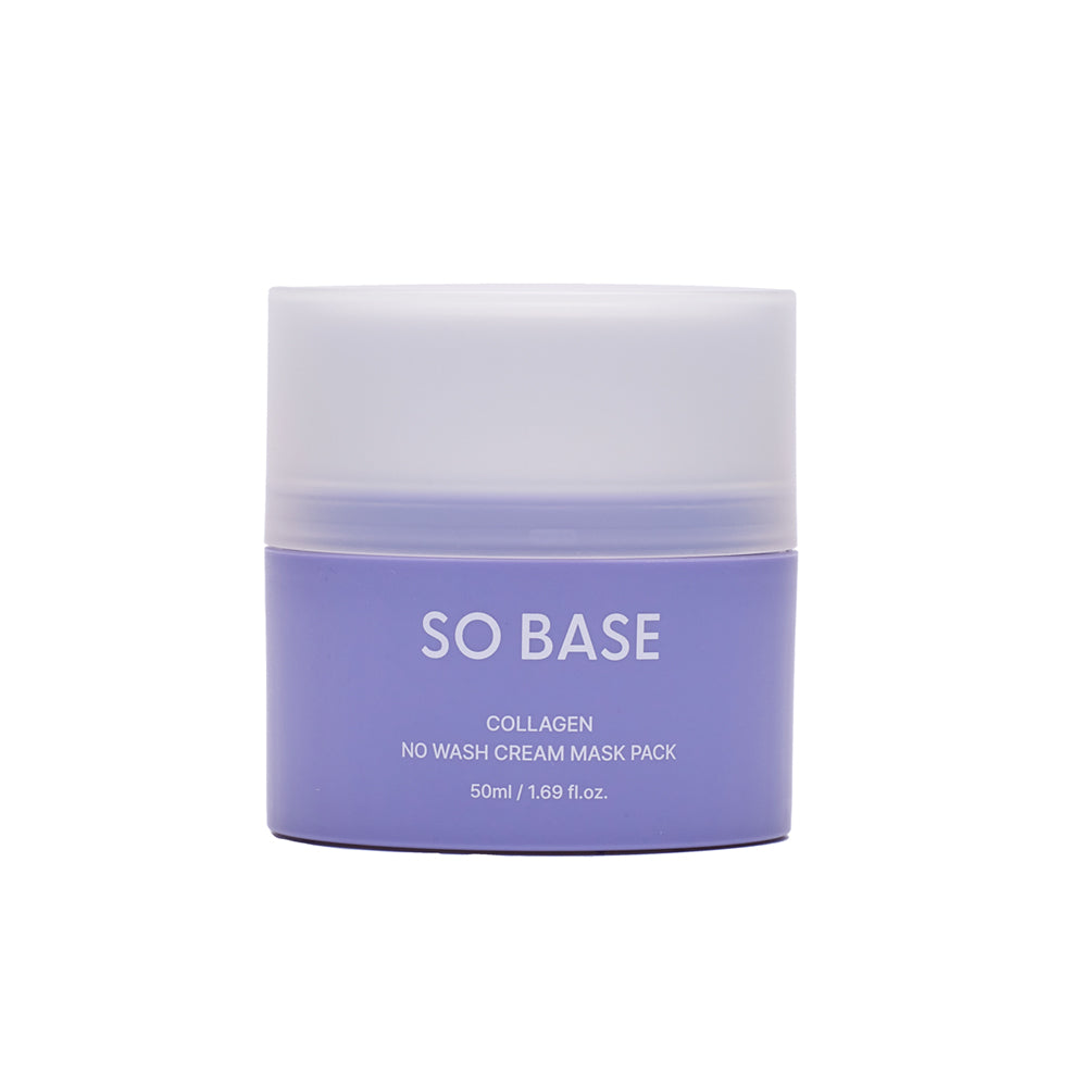 [So Base] Collagen No-Wash Cream Mask Pack 50ml