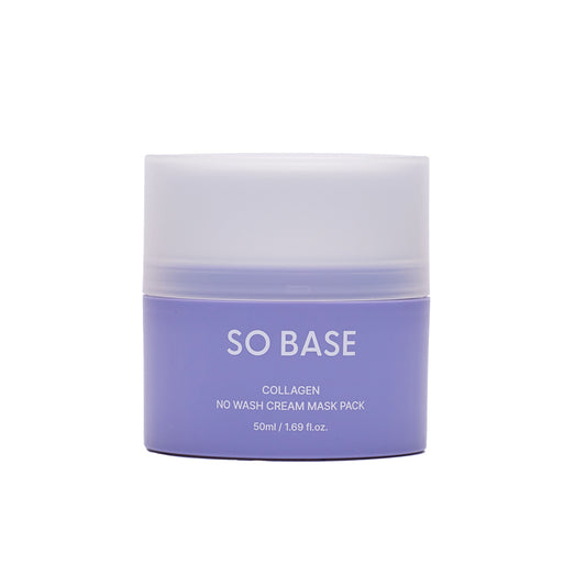 [So Base] Collagen No-Wash Cream Mask Pack 50ml