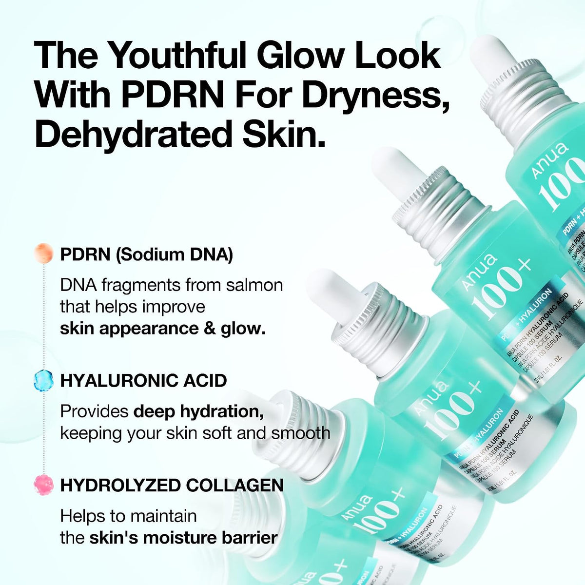 [ANUA] 100+ PDRN Hyaluronic Acid Serum 30ml