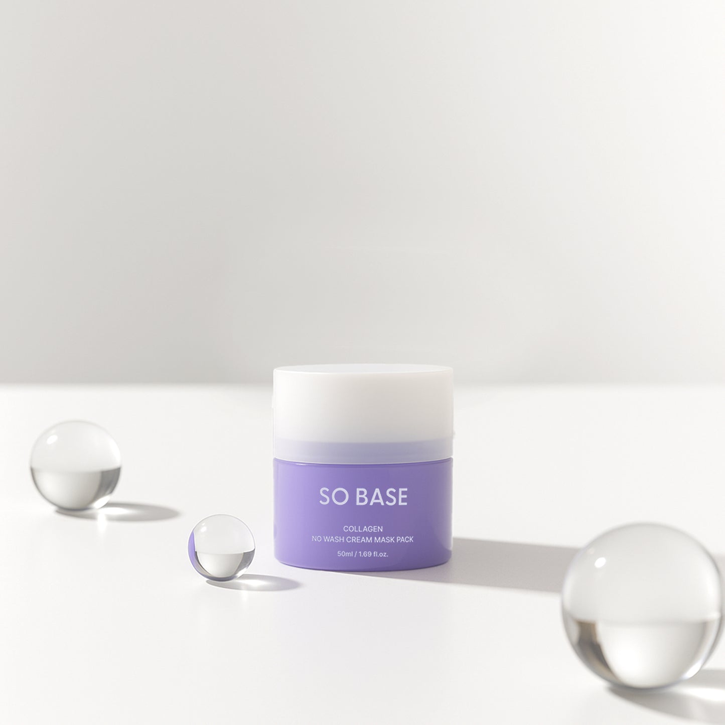 [So Base] Collagen No-Wash Cream Mask Pack 50ml