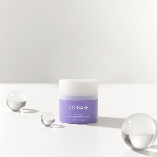 [So Base] Collagen No Wash Cream Mask Pack 50ml