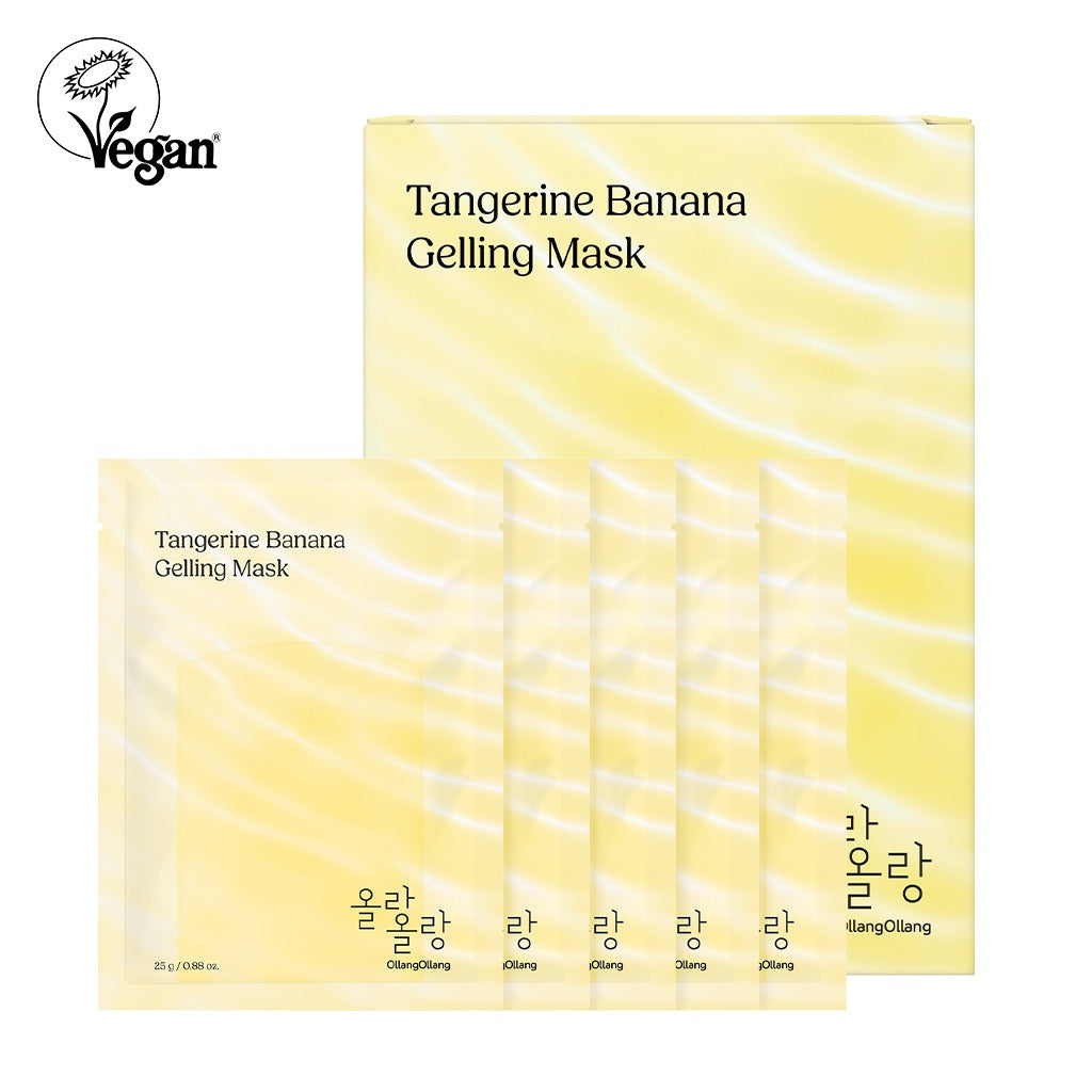 [Ollang Ollang] Tangerine Banana Gelling Mask Pack