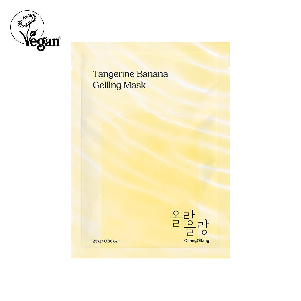 [Ollang Ollang] Tangerine Banana Gelling Mask Pack