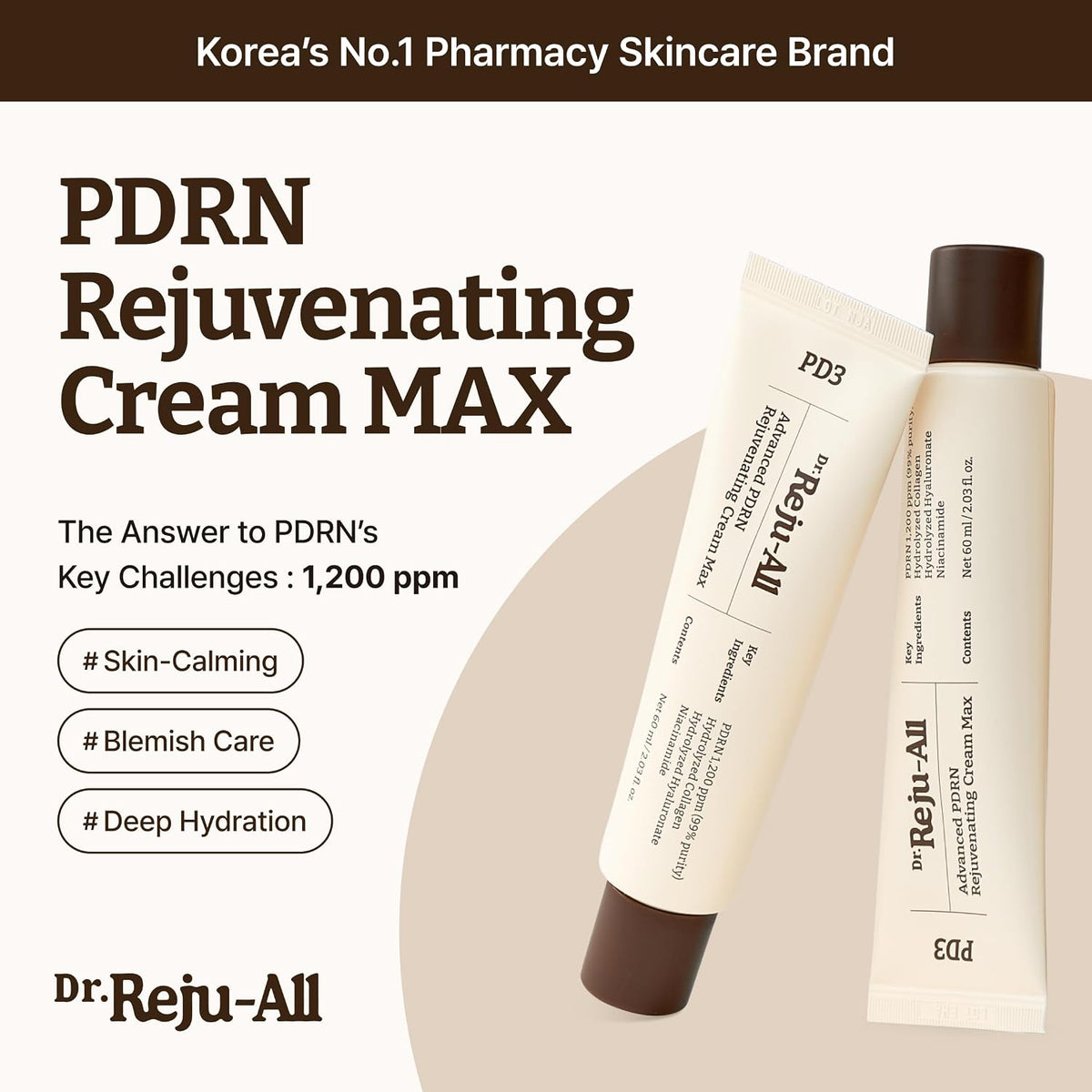 [Dr.Reju-All] Advanced PDRN Rejuvenating Cream 20ml