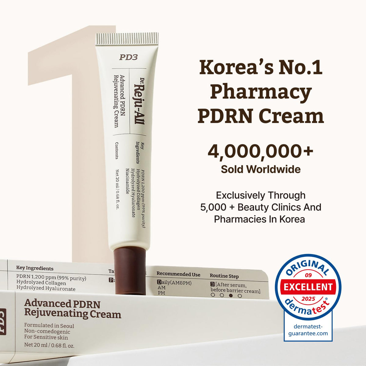 [Dr.Reju-All] Advanced PDRN Rejuvenating Cream 20ml