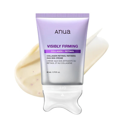 Anua Visibly Firming Collagen Retinol Refining Gua Sha Cream, 80ml