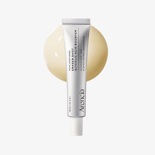 [ARENCIA] Eraser Shot Glycolic Acid Booster, Daily Clarifying Multi-Acid Formula for Smoother, Clear-Looking Skin 30ml