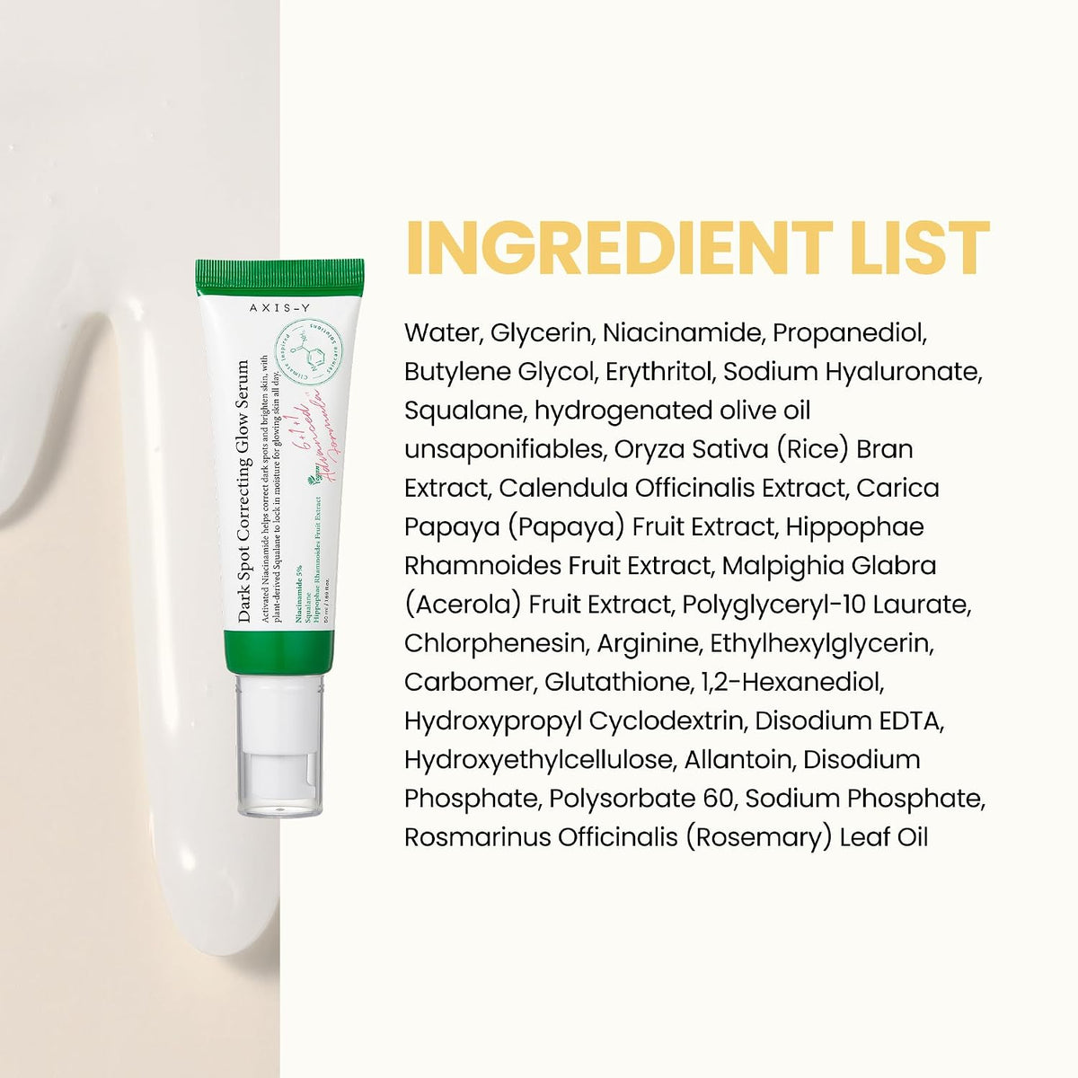 [Axis-Y] Dark Spot Correcting Glow Cream 50ml