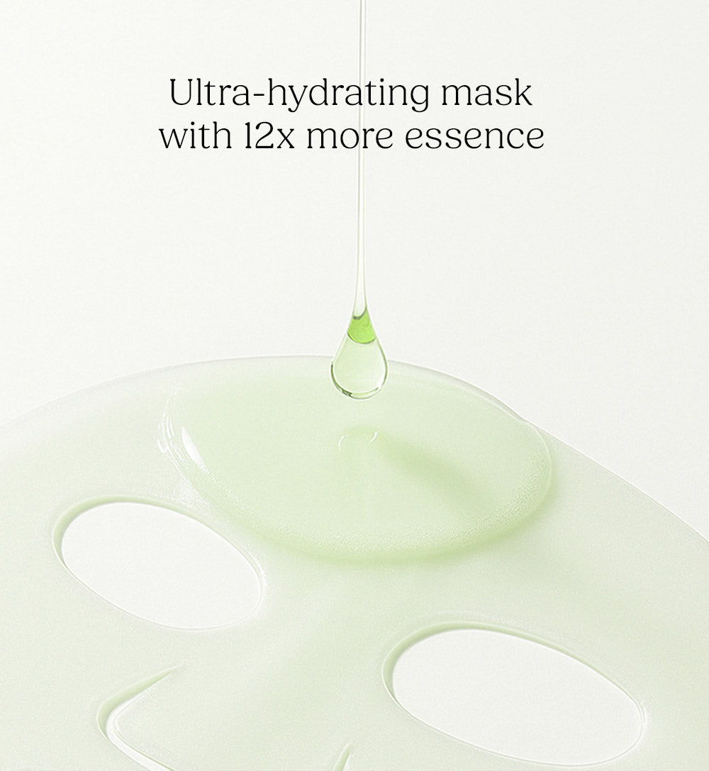 [Ollang Ollang] Heart Cica Green Tea Gelling Mask Pack