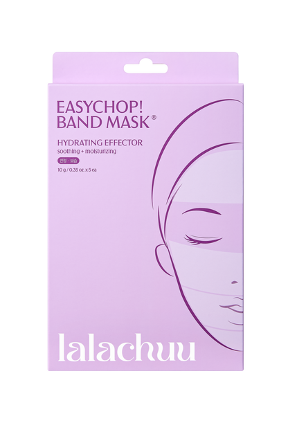 [Lala chuu] Easychop Band Mask Hydrating Effector [Hydrating/Soothing] 60 sheets/5ea * 4 sheets