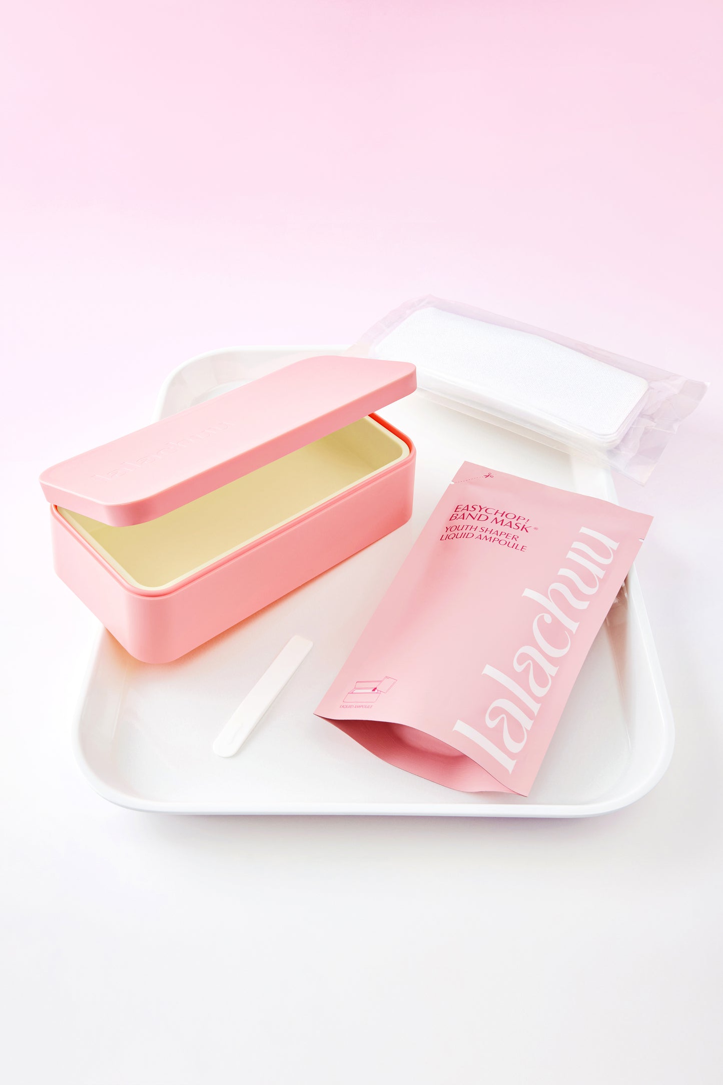 [Lala chuu] Easychop Band Mask Youth Shaper [Brightening/Elasticity] 60Sheets/ 5ea * 4 Sheets