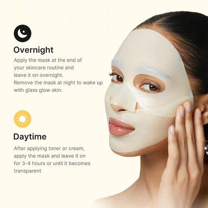 Medicube PDRN Pink Collagen Gel Mask, Kojic Acid Turmeric Brightening Gel Mask 1pc