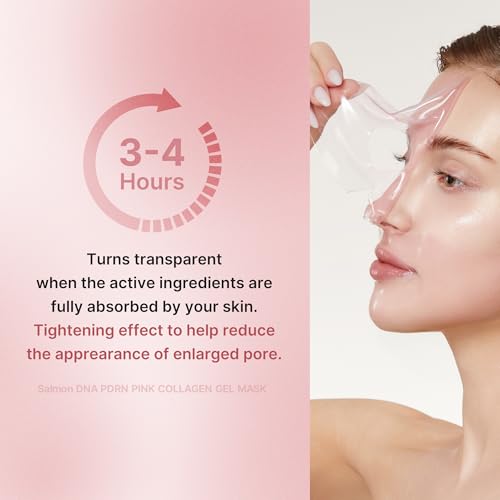Medicube PDRN Pink Collagen Gel Mask, Kojic Acid Turmeric Brightening Gel Mask 1pc
