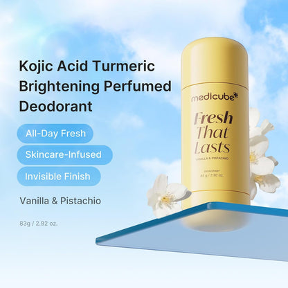 [Medicube] Fresh That Lasts Deodorant Vanilla and Pistachio 83g