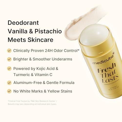 [Medicube] Fresh That Lasts Deodorant Vanilla and Pistachio 83g