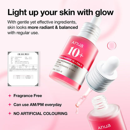 [ANUA] Niacinamide 10% + TXA 4% Dark Spot Renewing Serum 30ml