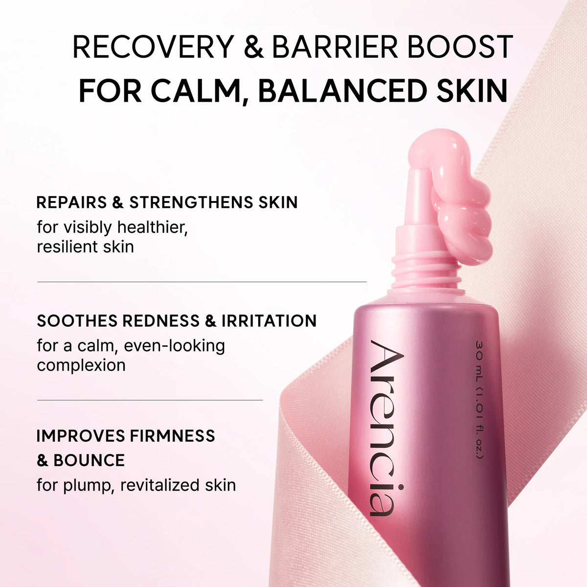 [ARENCIA] PDRN Booster Shot, Rosy-PDRN & Peptides for Glowy, Healthy Skin - Recommended for Sensitive, Red Skin