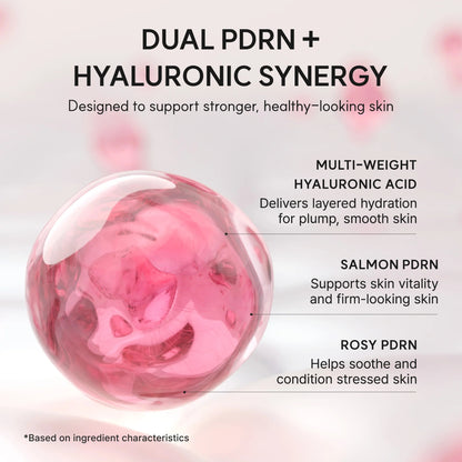 [ARENCIA] PDRN Booster Shot, Rosy-PDRN & Peptides for Glowy, Healthy Skin - Recommended for Sensitive, Red Skin