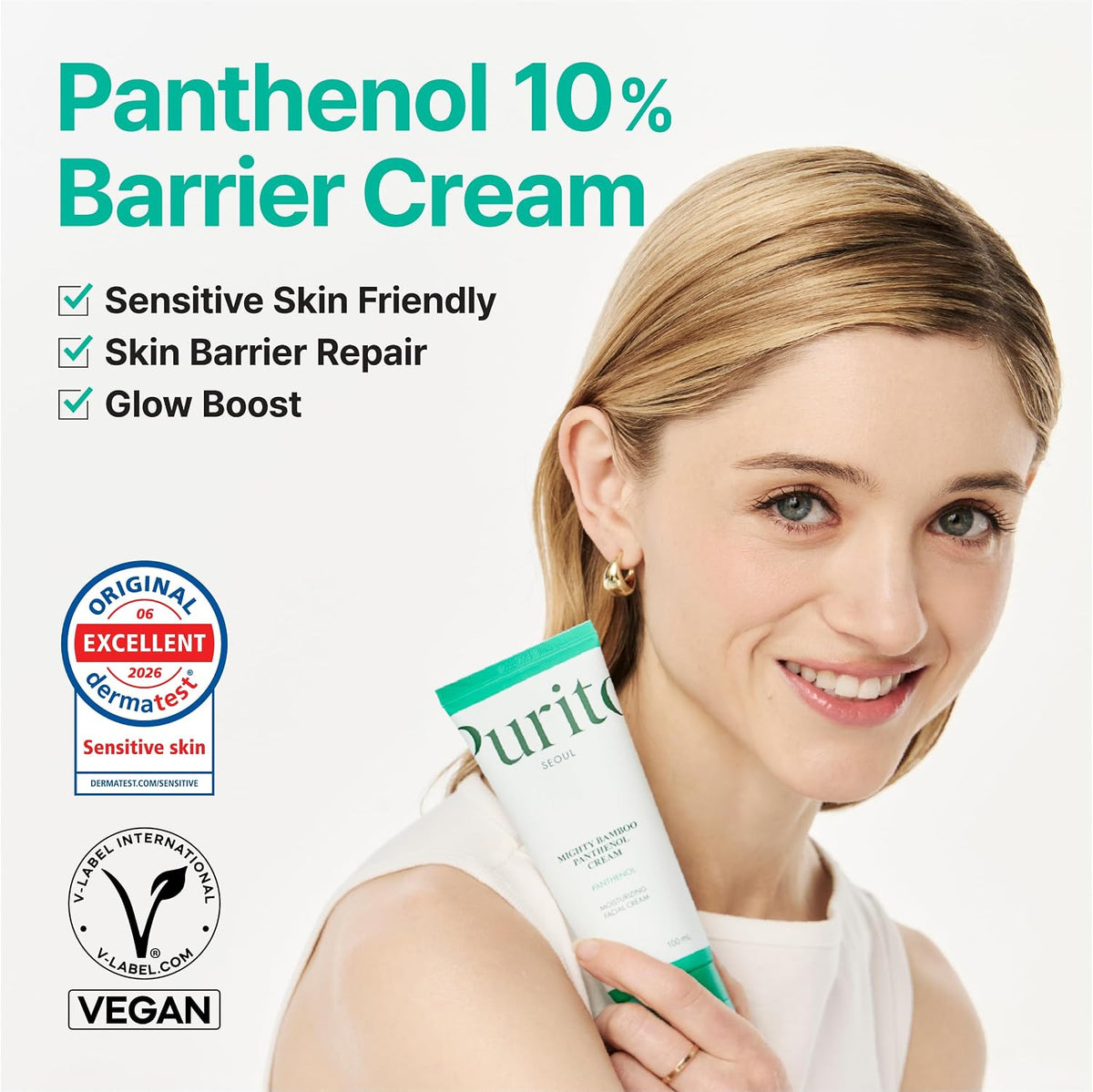 [Purito] Mighty Bamboo Panthenol Cream 100ml