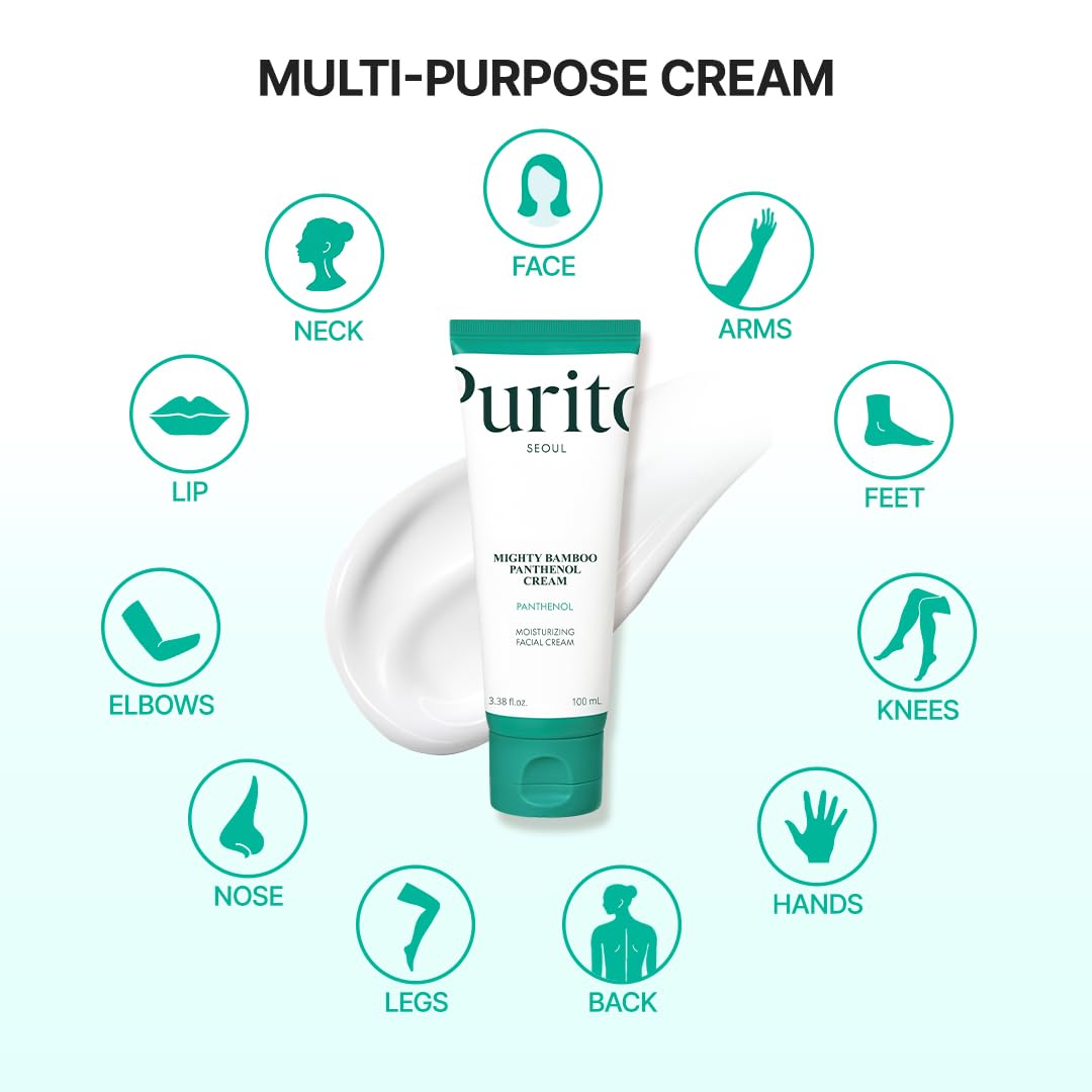 [Purito] Mighty Bamboo Panthenol Cream 100ml