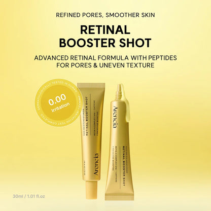 [ARENCIA] Retinal Booster Shot, Advanced Retinal & Caffeine Formula for Firm, Pore-Refined Skin 30ml