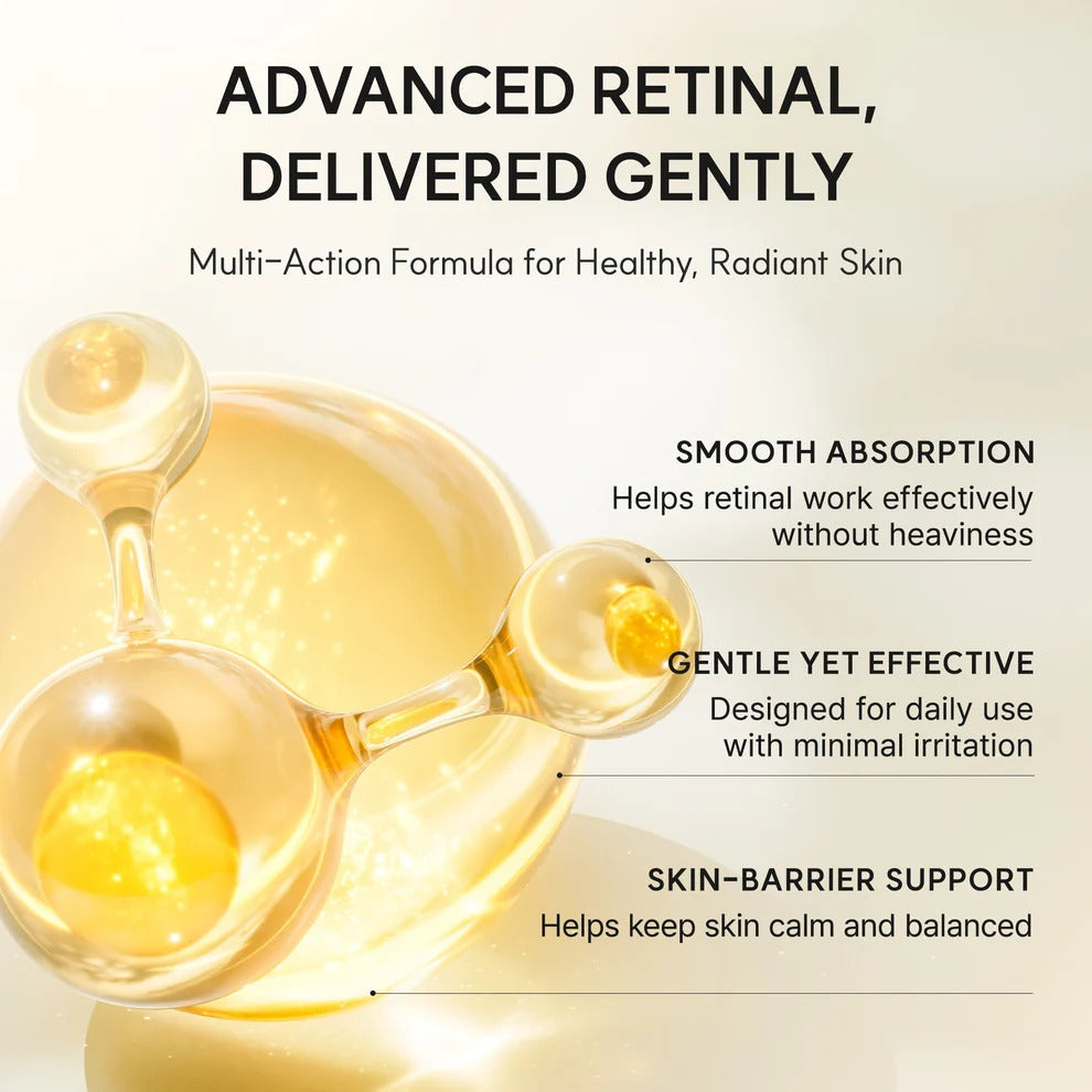 [ARENCIA] Retinal Booster Shot, Advanced Retinal & Caffeine Formula for Firm, Pore-Refined Skin 30ml