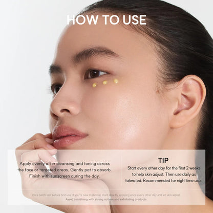 [ARENCIA] Retinal Booster Shot, Advanced Retinal & Caffeine Formula for Firm, Pore-Refined Skin 30ml