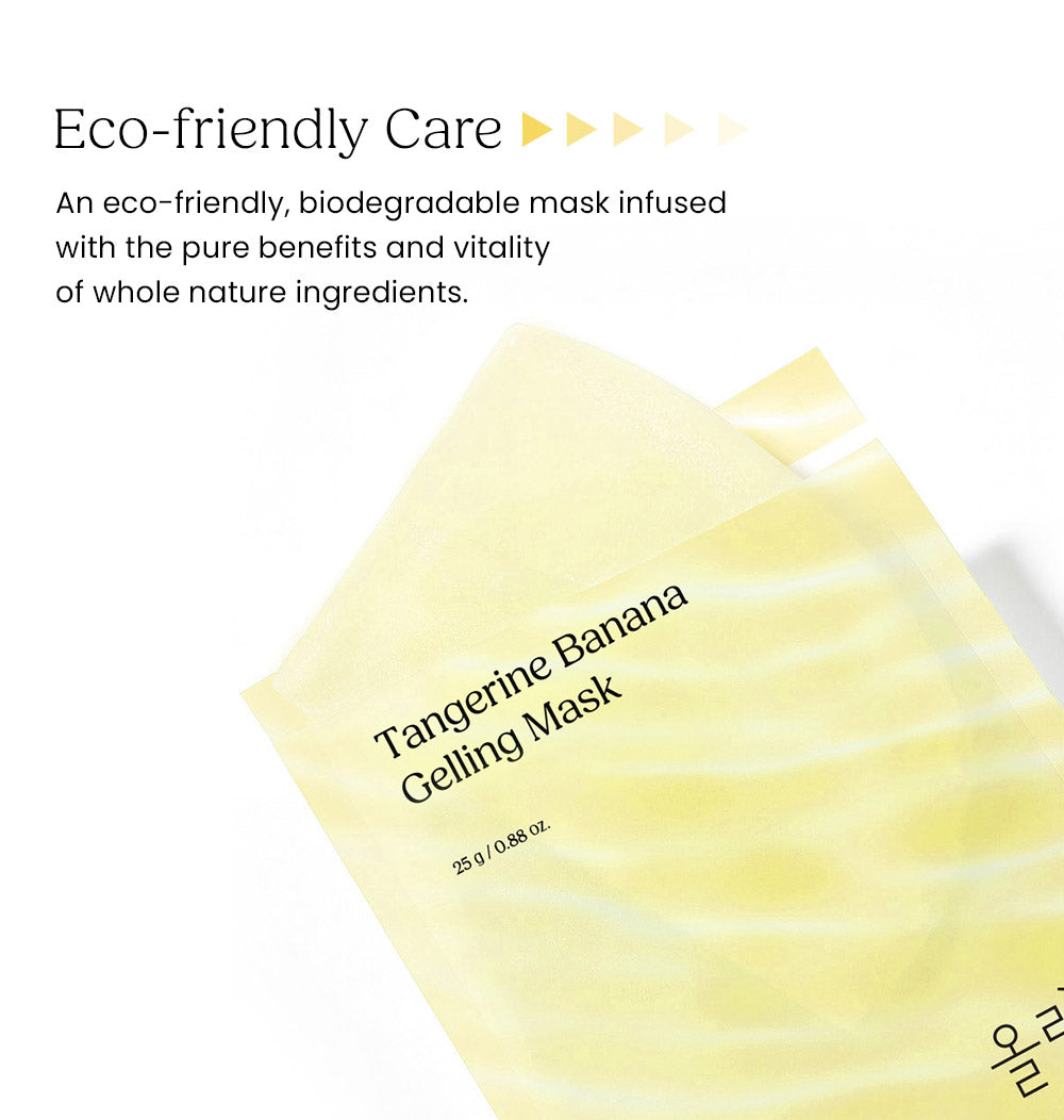 [Ollang Ollang] Tangerine Banana Gelling Mask Pack