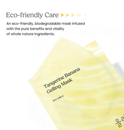 [Ollang Ollang] Tangerine Banana Gelling Mask Pack