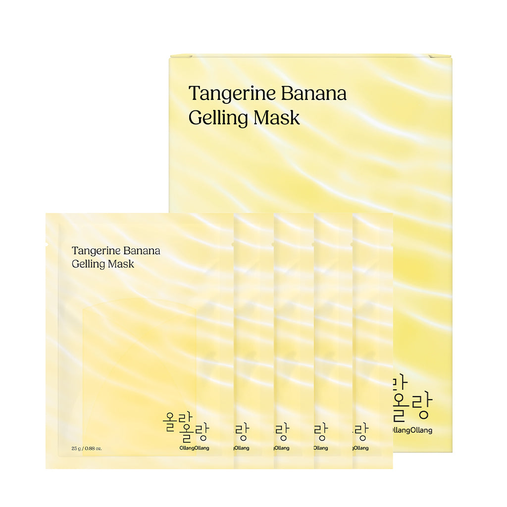 [Ollang Ollang] Tangerine Banana Gelling Mask Pack