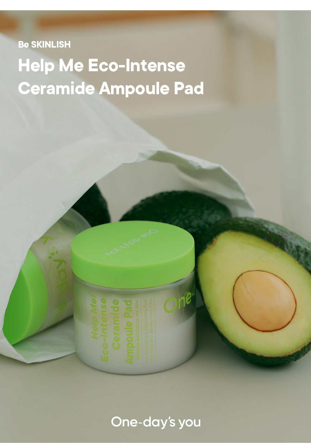 [One-day's you] ECO-INTENSE CERAMIDE AMPOULE PAD 90ea