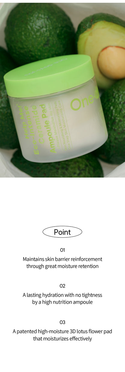[One-day's you] ECO-INTENSE CERAMIDE AMPOULE PAD 90ea