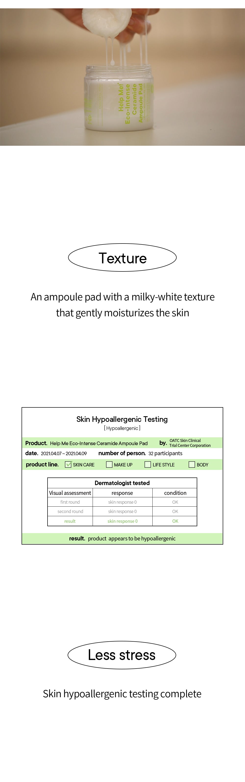 [One-day's you] ECO-INTENSE CERAMIDE AMPOULE PAD 90ea