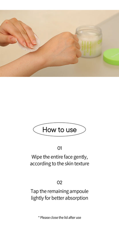 [One-day's you] ECO-INTENSE CERAMIDE AMPOULE PAD 90ea