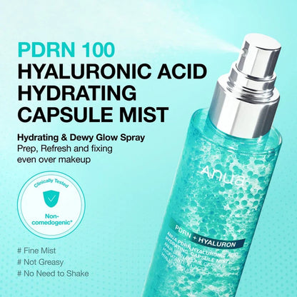 Anua Pdrn Hyaluronic Acid Hydrating Capsule Mist 100Ml