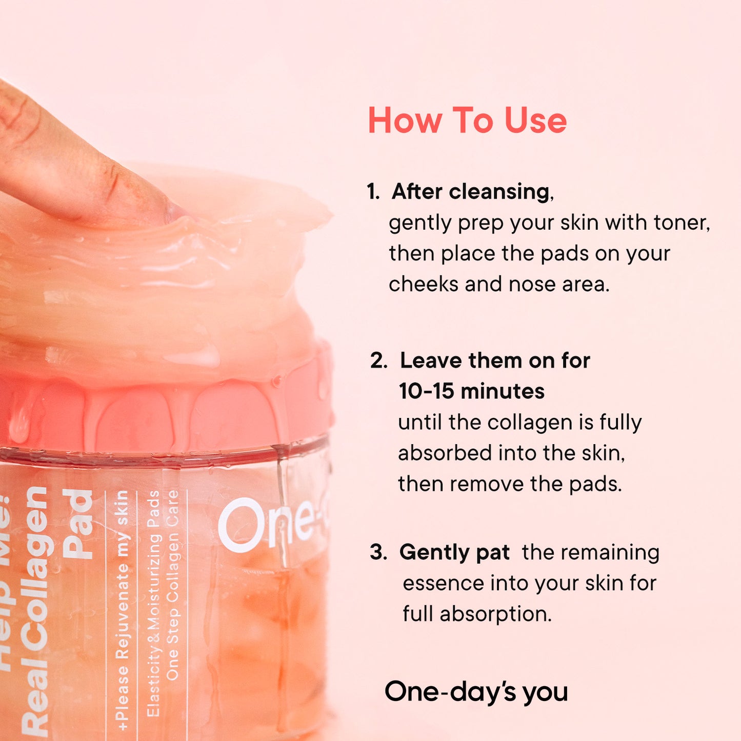 [One-day's you] Real Collagen Pad 70ea
