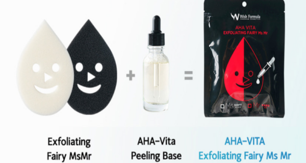 Wish Formula  AHA VITA Exfoliating Fairy Ms. Mr   # Mr. - Image 2