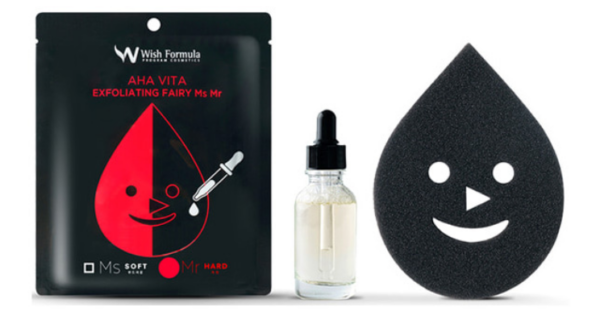 Wish Formula  AHA VITA Exfoliating Fairy Ms. Mr   # Mr.